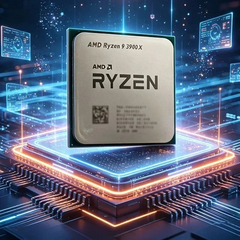 AMD Ryzen 9 R9 3900X for Gaming 100% Brand New 12-Core 24-Threadprocessor 3.8GHz 12-Core 24-Thread CPU Without Packag CPU