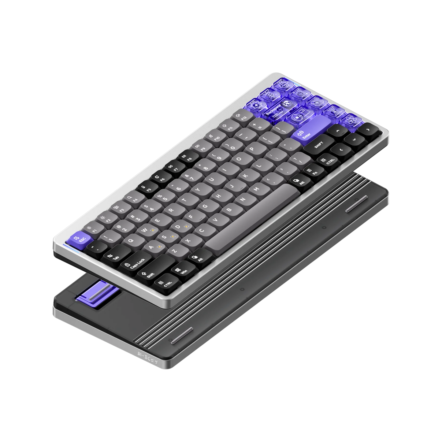 NuPhy Air75 HE Magnetic Switch Keyboard Wired 8KHz Rapid Trigger 0.01mm Accuracy Esports Gamer PC Gaming Keyboard Gifts