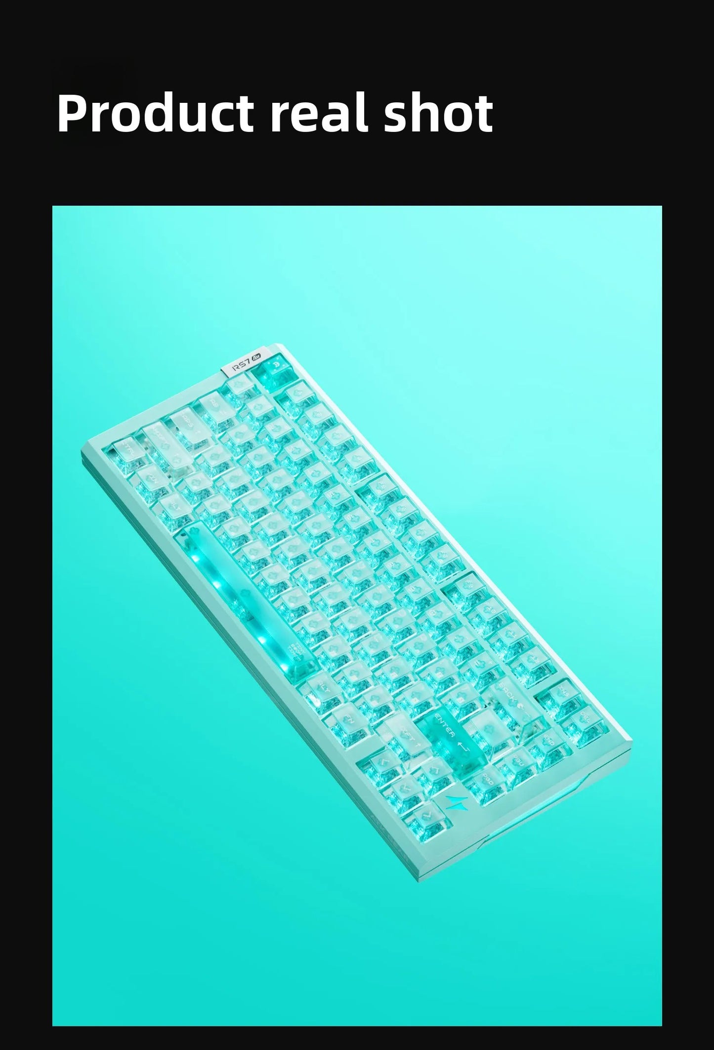 ATK RS7 Air Magnetic Switch Gaming Keyboard Wired 0.001mm 8k E-sports Mouse Ergonomics Custom PC Accessory Mechanical Keyboard