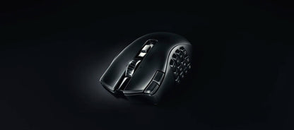Razer Naga V2 HyperSpeed Wireless MMO Gaming Mouse: 19 Programmable Buttons 30K Optical Sensor- Mechanical Mouse Switches Gen-2