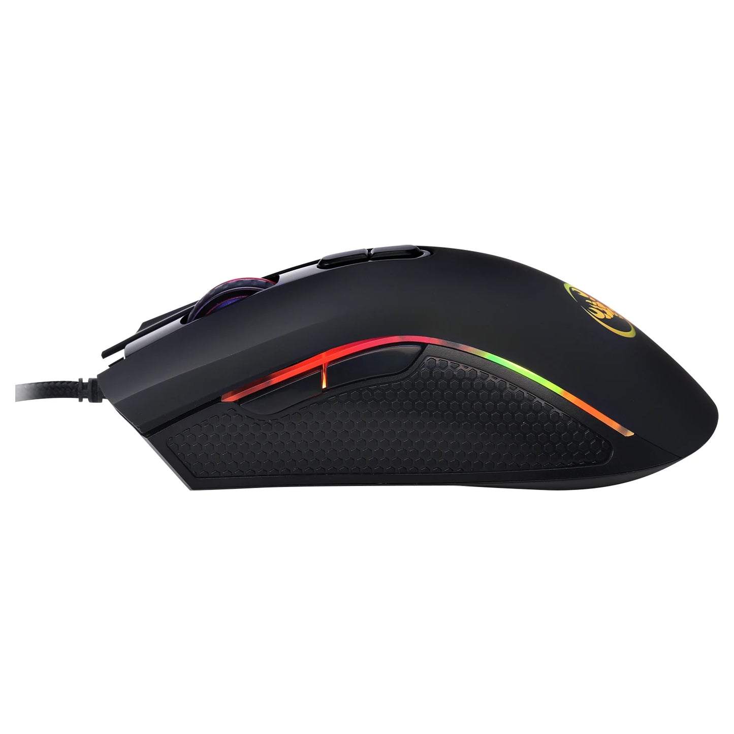 Gaming One-Handed Keyboard And Mouse Set with 35 Keys, Dual-Color Injection Molded Keycaps, Colorful Backlight, USB Plug-And