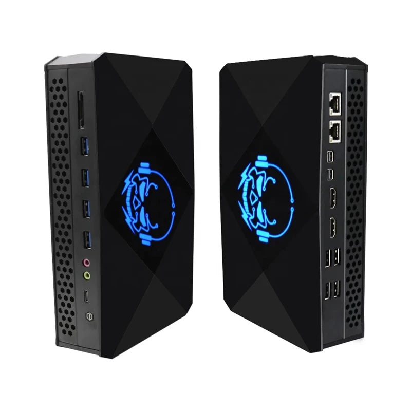 High Performance CPU Intel I5-8305G Mini Desktop Computer Gamer Gaming PC for Windows LINUX