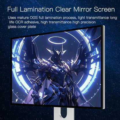 Kuycon 27 INCH Display 2K 4K 5K Resolution 144HZ Refresh LCD Monitors Gaming PC Desktop Monitor