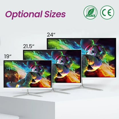 2025 All in One Gaming Pc Computer Intel Processors Core I3 4gb+120gb Oem Computer All in One Pc for Student and Company