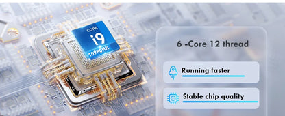 Portable Intel Core I9 10980HK 14.1' Notebook Laptop Computer PC 16GB DDR4 1TB 2TB SSD Windows 11 4K Office Gaming PC Computer