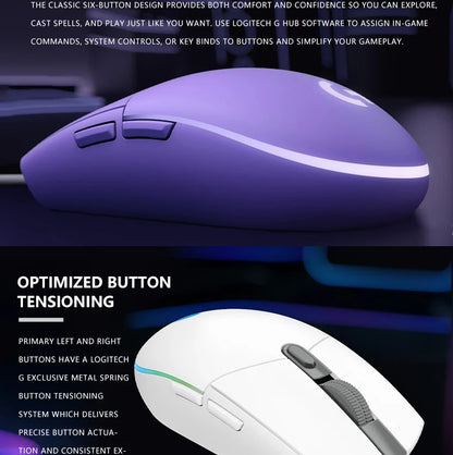 Logitech G203: Affordable Gaming Performance That Delivers