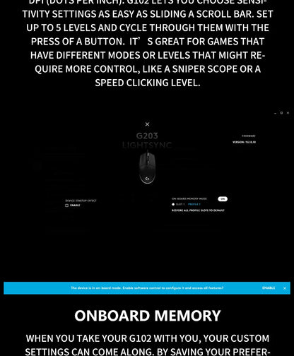 Logitech G102 - Affordable Gaming for Everyone