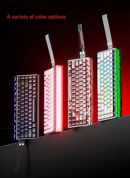 Aula Hero68 Air Magnetic Switch Keyboard 3Mode Wireless Bluetooth Mechanical Keyboards 0.125ms Low Delay Gaming Keyboard For FPS