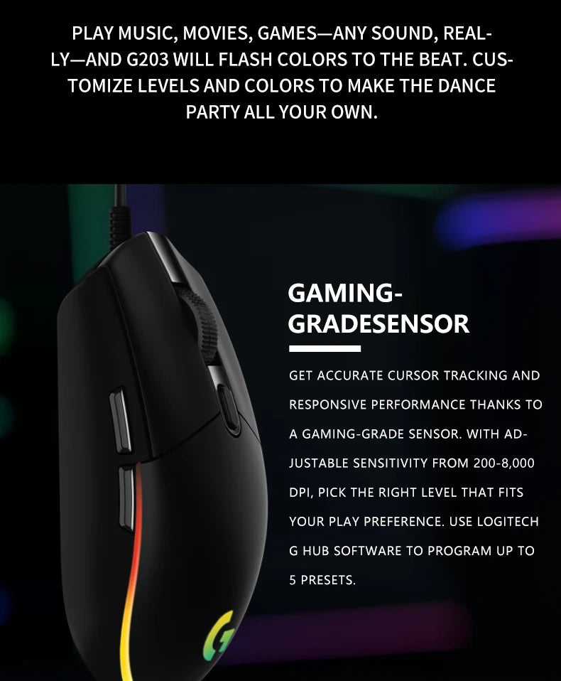 Logitech G102: Built to Withstand Marathon Gaming