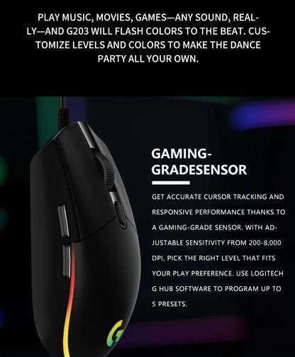 Logitech G102: Built to Withstand Marathon Gaming