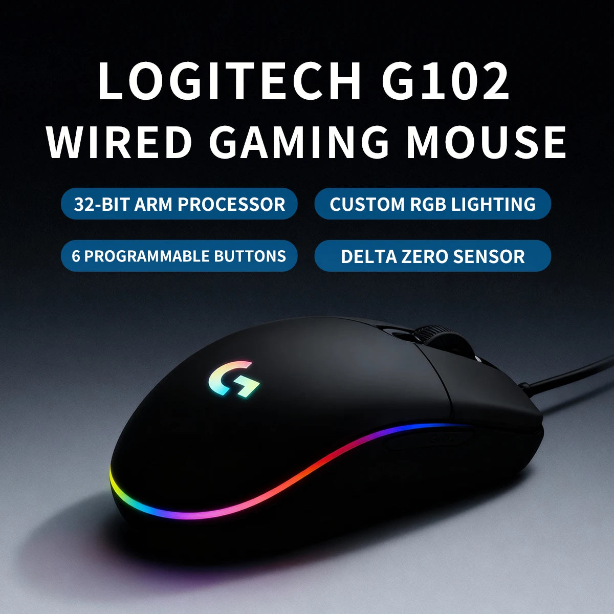 Logitech G102: Built to Withstand Marathon Gaming