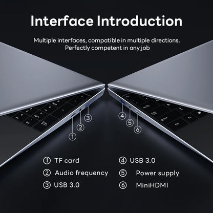 2026 New Core i9 10980HK Laptops Windows 11 14.1'' Portable Gaming Laptop Computer 16GB RAM 1/2TB SSD Office Gaming PC Notebook