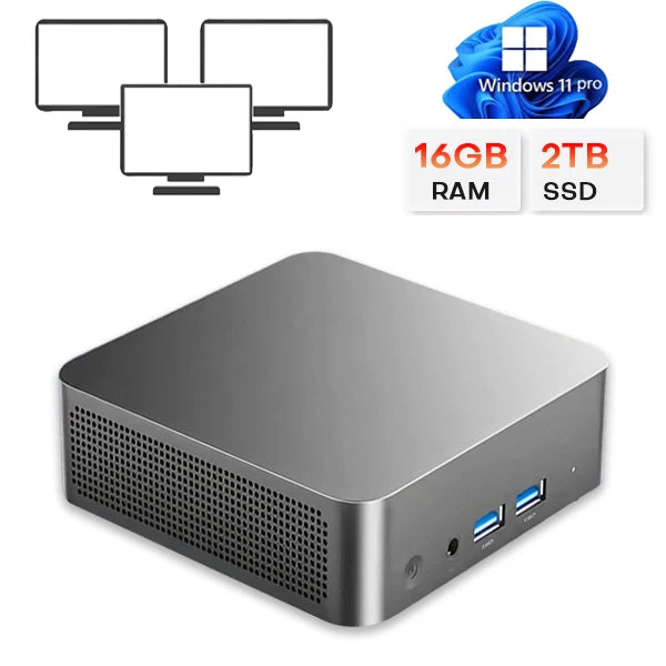 2026 Portable Mini PC Gamer Windows 11 Intel Core i9-10980HK Gaming PC 16/32GB RAM 1TB SSD WiFi 6 BT5.2 60Hz Desktop Pc Computer