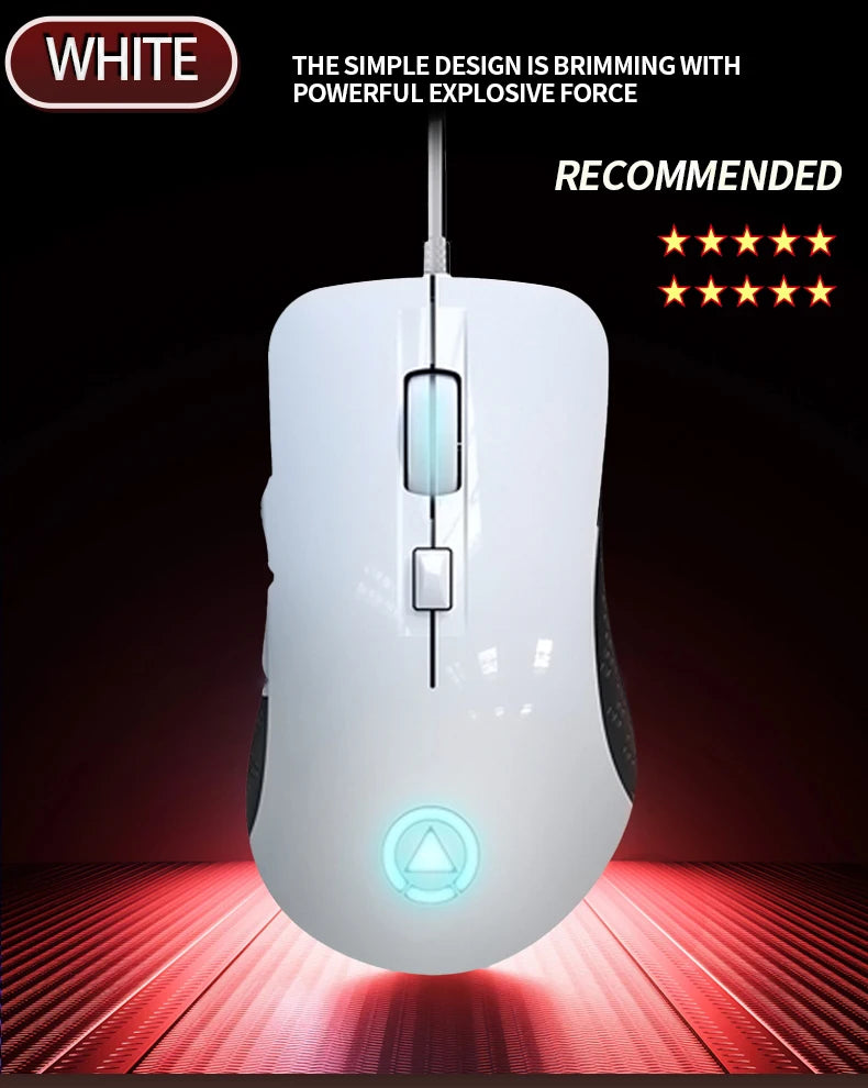 Wired Gaming Mouse, Ergonomic, for Office, Laptop, Desktop, PC,eSports, Comfortable, Versatile