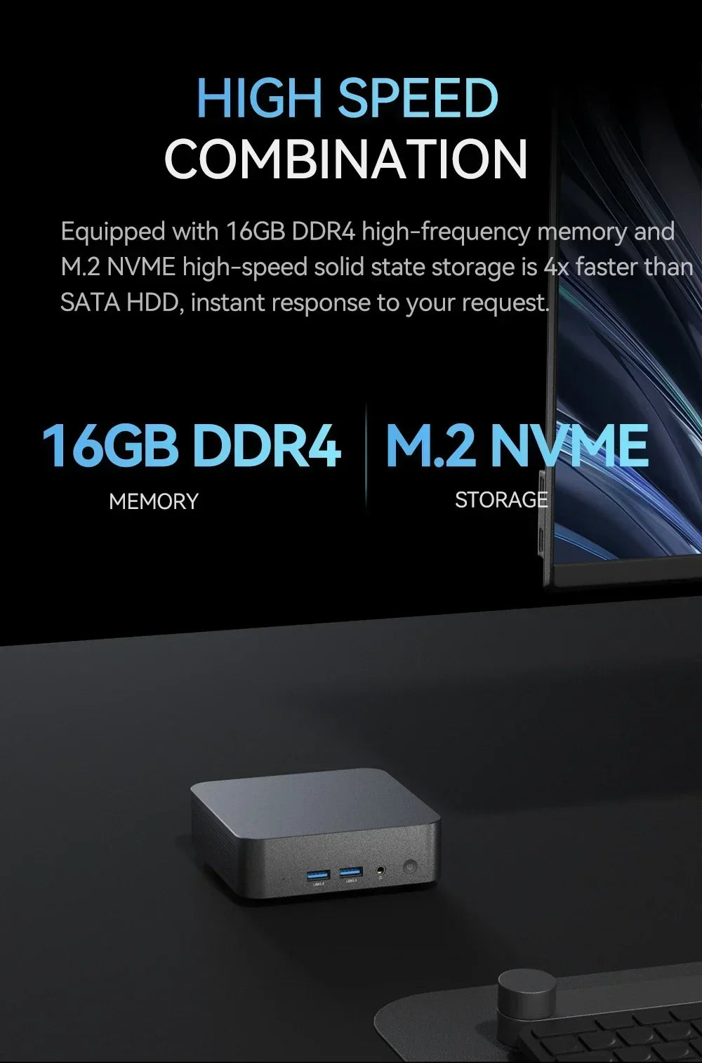Mini PC Intel Core i9 10980HK N150 Computer Gaming PC 16GB 32GB RAM 1TB M.2 SSD Windows 11 Pro WiFi 6 BT5.2 UHD Gamer Desktop PC