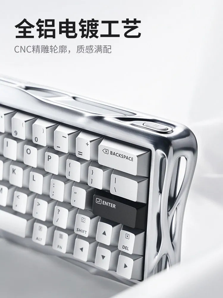 GravaStar V60 Pro Magnetic Switch Mechanical Keyboard Low Delay All-aluminum Custom Wired Gaming Keyboard PC Accessories Gifts