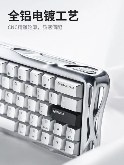 GravaStar V60 Pro Magnetic Switch Mechanical Keyboard Low Delay All-aluminum Custom Wired Gaming Keyboard PC Accessories Gifts