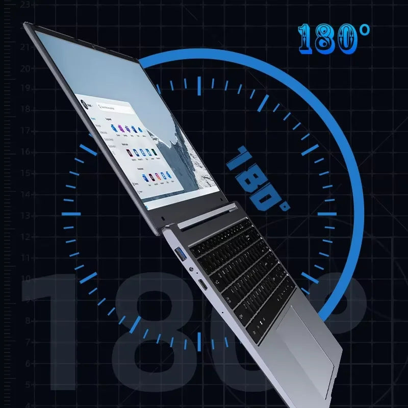 2026 Intel Core I9 10980HK Portable Laptop Computer 16GB DDR4 1TB 2TB SSD 14.1' Notebook Windows 11 4K Office Gaming PC