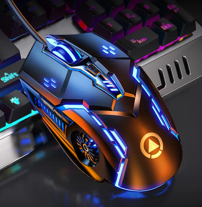 3 In1 RGB Gamer Keyboard Gaming Keyboard and Mouse Headphone Gamer Kit Backlit USB Wired Computer KeyboardFor Pc Laptop Teclado