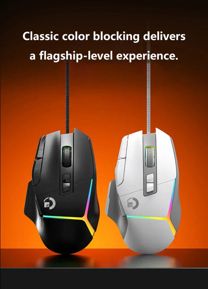 Wireless G502X Gaming Mouse, Ergonomic USB Rechargeable Bluetooth Mouse, Optical Sensor Programmable Mice with Wired Mode O