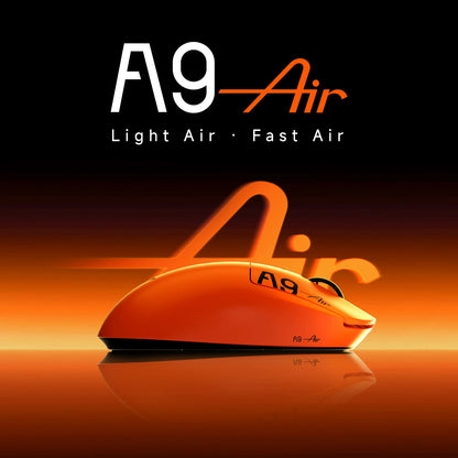 ATK A9 Air Ultimate Wireless Gaming Mouse Tri-Model Dual 8KHz PAW3950UItra 42000DPI 750IPS 53g Lightweight Ergonomic E-sports