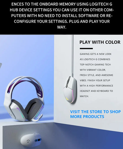 Logitech G102 - 85g of Comfortable Gaming Power