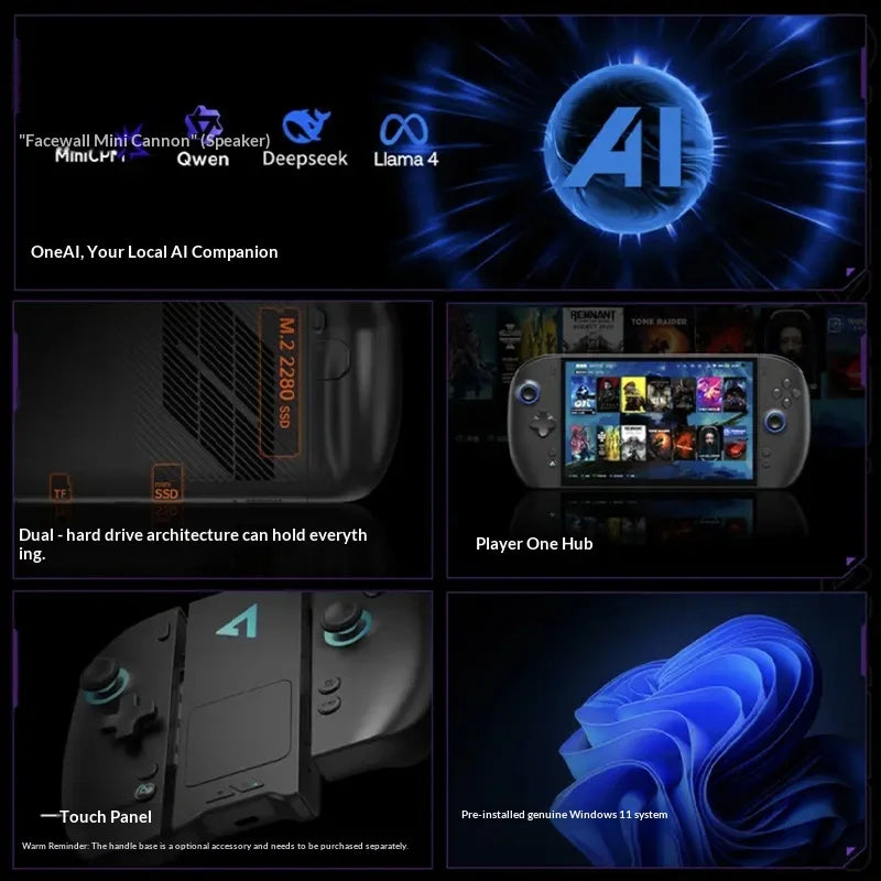 OneXPlayer 3 G3e Portable Gaming Handheld 8.8" 144Hz AMOLED Intel Arc G3 Extreme 3-in-1 Windows Game Console