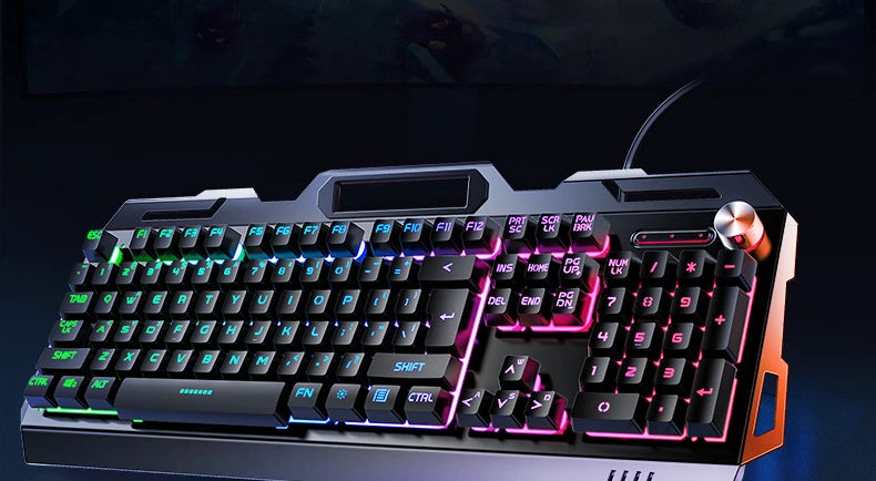 3 In1 RGB Gamer Keyboard Gaming Keyboard and Mouse Headphone Gamer Kit Backlit USB Wired Computer KeyboardFor Pc Laptop Teclado