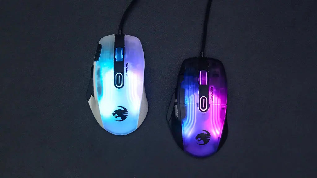 ROCCAT KONE XP/air wired/wireless Gaming Mouse 16.8millions 3D RGB Gamer Mice, 19000 DPI