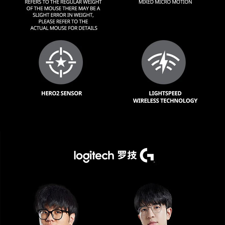 Logitech G PRO X SUPERLIGHT 2 SE Wireless Gaming Mouse, 60g Ultra-Light, HERO 2 44000 DPI Sensor, LIGHTSPEED Wireless,