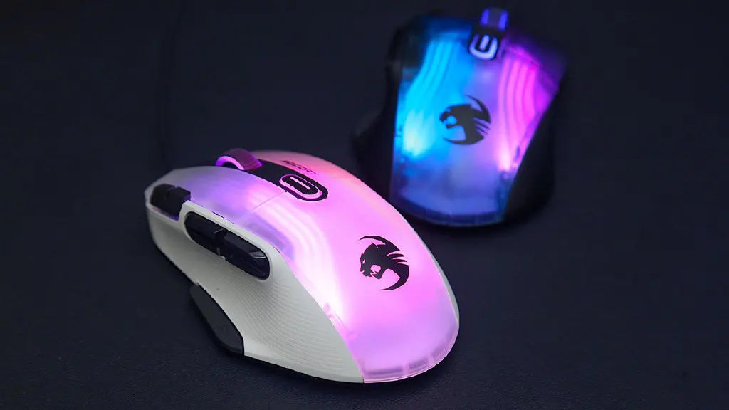 ROCCAT KONE XP/air wired/wireless Gaming Mouse 16.8millions 3D RGB Gamer Mice, 19000 DPI
