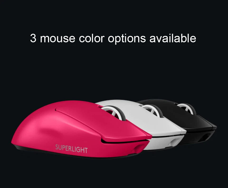 LogitechG PRO X SUPERLIGHT 2 Wireless Gaming Mouse 8000Hz 32000DPI 60g Lightweight for FPS MOBA eSports