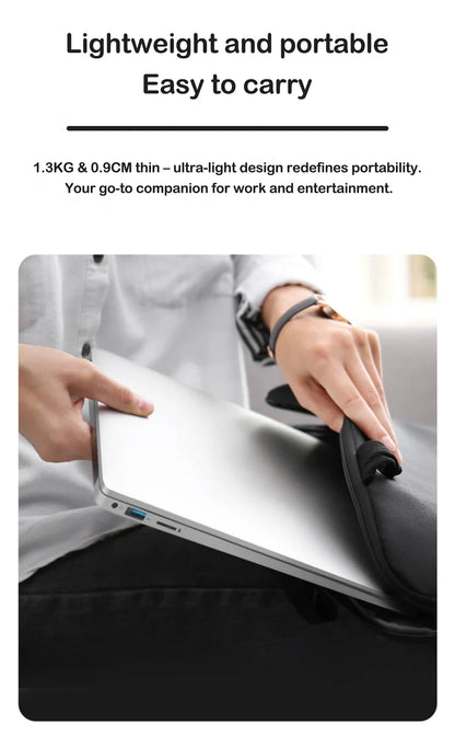 Powerful 14.1" Laptop Intel Core I9-9900 32GB 2TB Gaming PC Super Thin Office Study Computer PC Windows 11 Pro 1920*1080 HD
