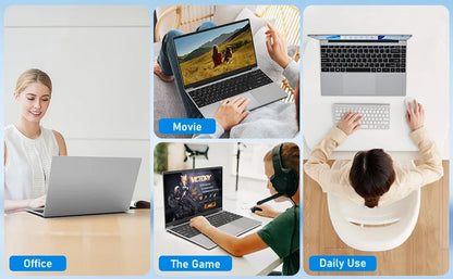 Portable Intel Core I9 10980HK 14.1' Notebook Laptop Computer PC 16GB DDR4 1TB 2TB SSD Windows 11 4K Office Gaming PC Computer