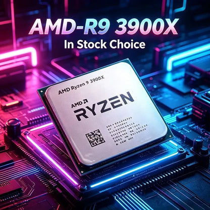 AMD Ryzen 9 R9 3900X for Gaming 100% Brand New 12-Core 24-Threadprocessor 3.8GHz 12-Core 24-Thread CPU Without Packag CPU