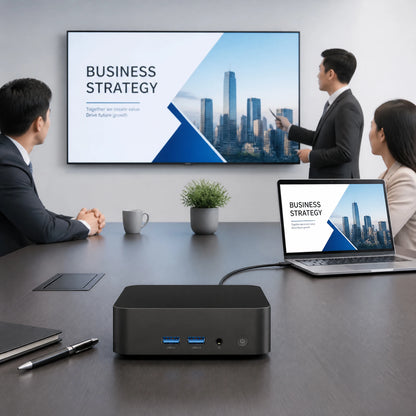 Mini PC Intel Core i9 10980HK N150 Computer Gaming PC 16GB 32GB RAM 1TB M.2 SSD Windows 11 Pro WiFi 6 BT5.2 UHD Gamer Desktop PC