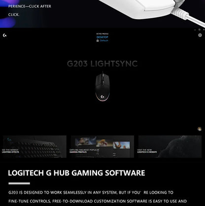 Logitech G203: Affordable Gaming Performance That Delivers