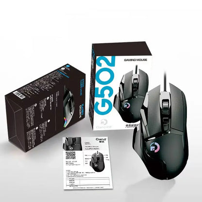 Wireless G502X Gaming Mouse, Ergonomic USB Rechargeable Bluetooth Mouse, Optical Sensor Programmable Mice with Wired Mode O