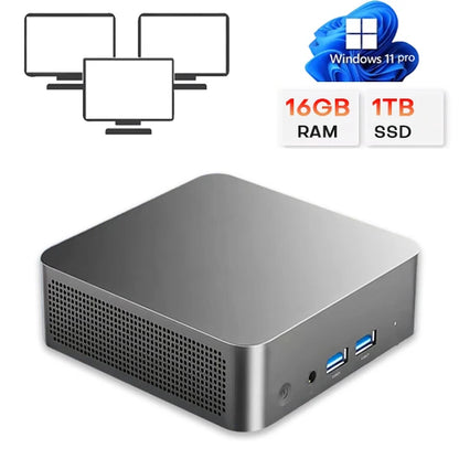 2026 Portable Mini PC Gamer Windows 11 Intel Core i9-10980HK Gaming PC 16/32GB RAM 1TB SSD WiFi 6 BT5.2 60Hz Desktop Pc Computer