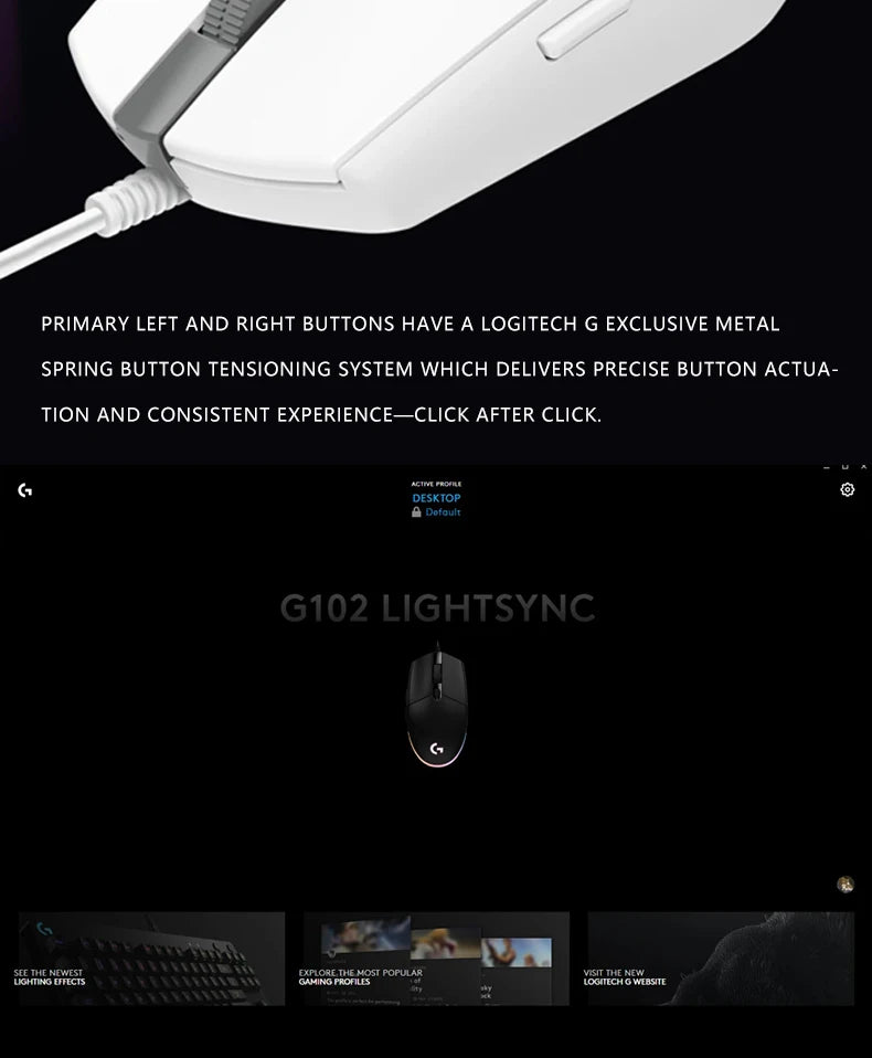 Logitech G102: Built to Withstand Marathon Gaming
