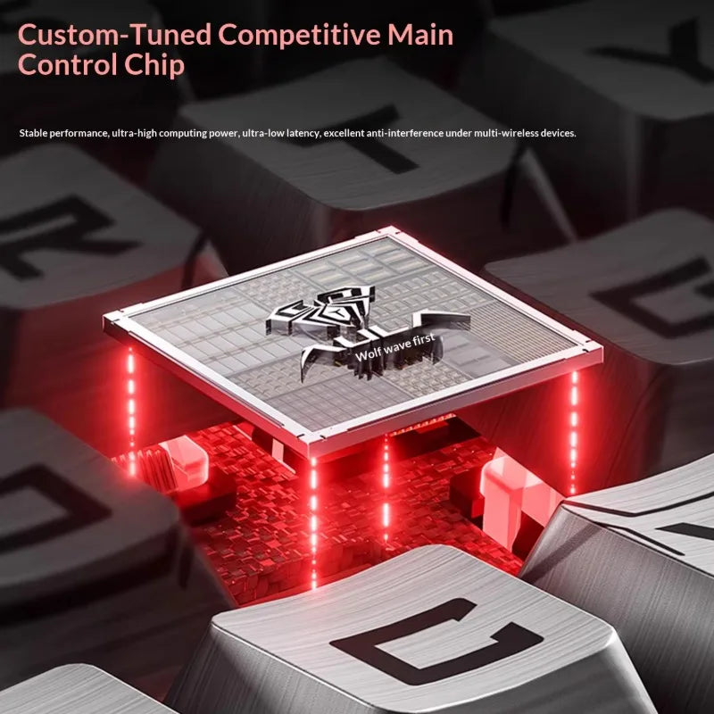 Aula Hero68 Air Magnetic Switch Keyboard 3Mode Wireless Bluetooth Mechanical Keyboards 0.125ms Low Delay Gaming Keyboard For FPS