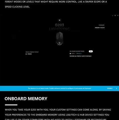 Logitech G203: Affordable Gaming Performance That Delivers