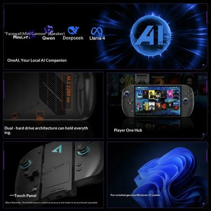 OneXPlayer 3 G3e Portable Gaming Handheld 8.8" 144Hz AMOLED Intel Arc G3 Extreme 3-in-1 Windows Game Console