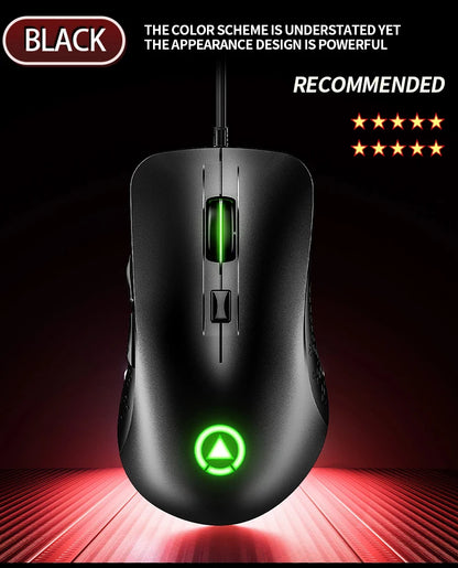 Wired Gaming Mouse, Ergonomic, for Office, Laptop, Desktop, PC,eSports, Comfortable, Versatile