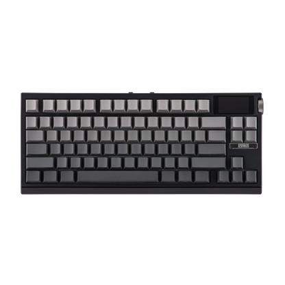 EPOMAKER G84 PRO 80% ANSI US QWERTY Layout Wired/Bluetooth/2.4Ghz Wireless Mechanical Gaming Keyboard Glass Screen & Metal Knob