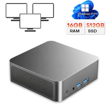 2026 Portable Mini PC Gamer Windows 11 Intel Core i9-10980HK Gaming PC 16/32GB RAM 1TB SSD WiFi 6 BT5.2 60Hz Desktop Pc Computer