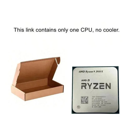 AMD Ryzen 9 R9 3900X for Gaming 100% Brand New 12-Core 24-Threadprocessor 3.8GHz 12-Core 24-Thread CPU Without Packag CPU
