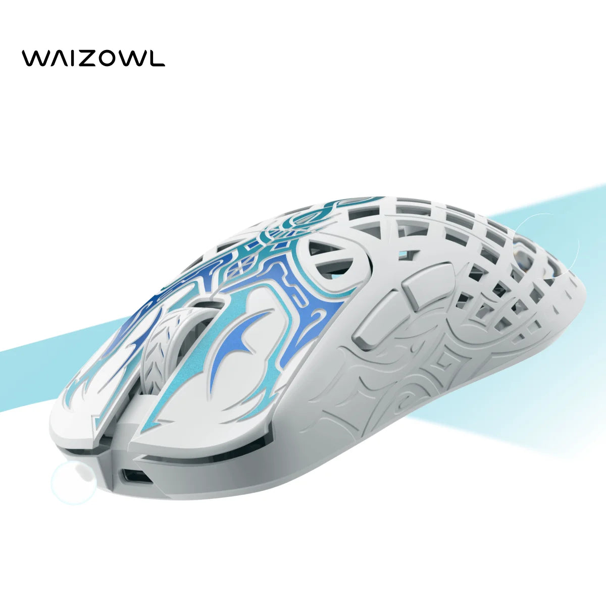 Waizowl TRIAINA Wireless Gaming Mouse Paw3950 Lightweight Ergonomic E-sports Mice Fast Charging Long Battery Life Customized PC