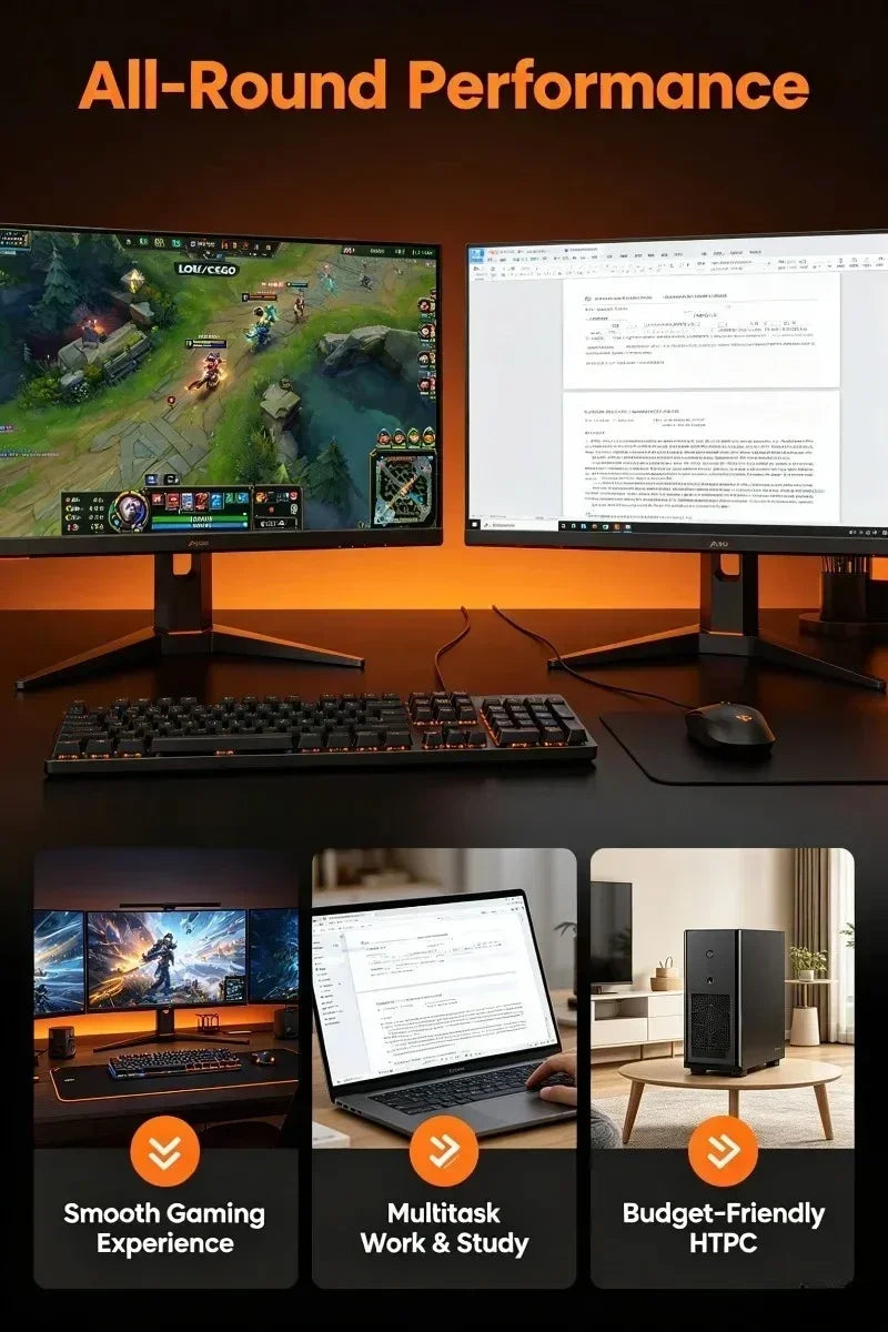 Popular AMD Quad-Core 4-Thread Gaming CPU Ryzen 3 3200G R3 3200G 3.6GHz 65W AM4 with Radeon Vega 8 Graphics