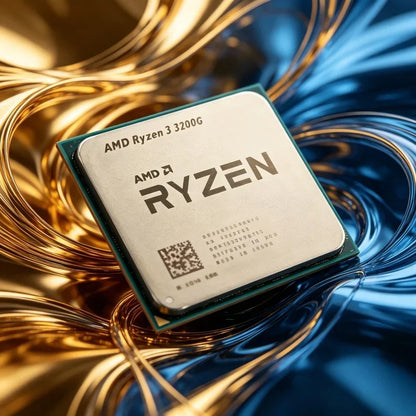 AMD Gaming CPU Ryzen 3 3200G R3 3200G 3.6GHz Quad-Core 4-Thread 65W AM4 with Radeon Vega 8 Graphics